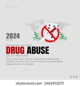 The "Day Against Drug Addiction" is an observance focused on raising awareness about the issues of drug addiction, promoting prevention, and providing support to those affected by substance abuse. 