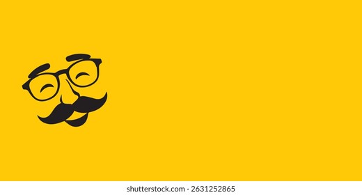 Father’s Day Background with Dad Character and Copy Space, father's day background, dad character