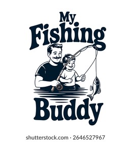 Father’s Day Badge, Typography, and Gift Elements