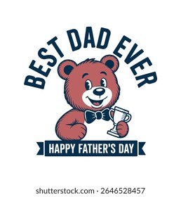 Father’s Day Badge, Typography, and Gift Elements