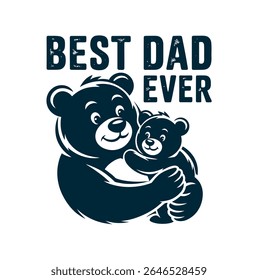 Father’s Day Badge, Typography, and Gift Elements