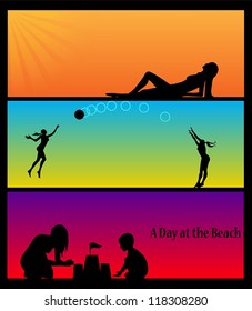 A day at the beach