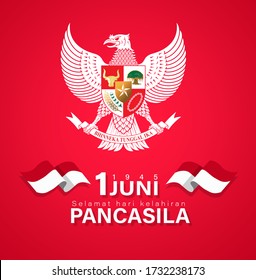 the day of birth of pancasila, peringatan  hari kelahiran pancasila 01 juni 1945 