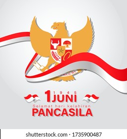 the day of birth of pancasila, peringatan  hari kelahiran pancasila 01 juni 1945 