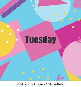 Day Book Design Memphis posters in trendy 80s-90s memphis style Memphis design start-up poster. Cards,posters. Memphis design 80-90s.