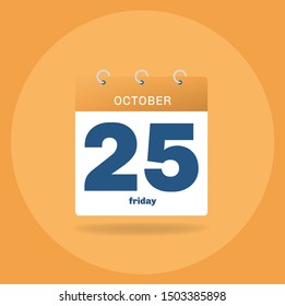 Day calendar with date October 17.