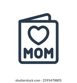 Mother’s Day Card for Mother's Day Vector Icon