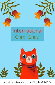 A day for cats, International Cat Day.