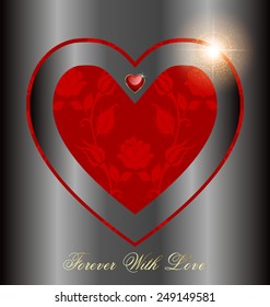 ValentineÃ?Â´s day celebration background 