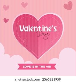 Valentine’s Day: "Valentine’s Day Celebration - Love and Romance Vector Design"