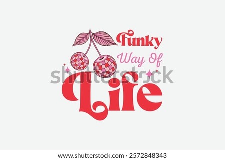 Valentine’s Day Cherry Disco Ball Funky