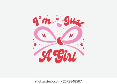 Valentine’s Day Cherry Girl Tshirt
