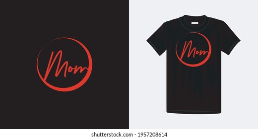 Mother’s Day colorful typography t shirt, Mommy typography shirt.