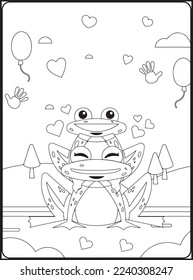 Valentine’s Day Coloring Pages for kids