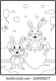 Valentine’s Day Coloring Pages for kids