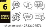 Valentine’s Day comic bubble icon set with Be My Valentine, WITH LOVE ME and YOU, heart symbol, and romantic speech balloon graphics
