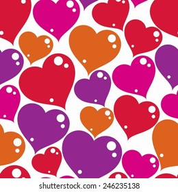 ValentineÃ?Â¢??s day conceptual art backdrop, loving hearts. Love theme seamless background, beautiful valentine.