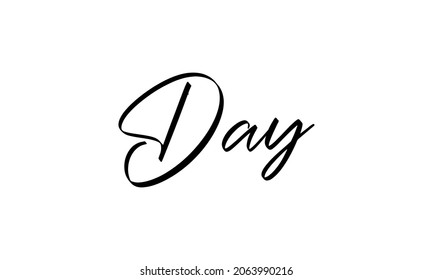 Día en el estilo de escritura creativa