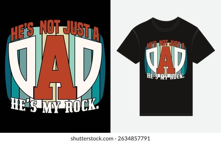Father’s Day, Dad Mode: Always On, T-shirt Vector Typography Creative Design 