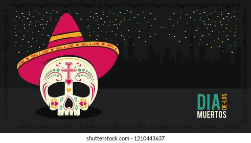 day of the dead banner