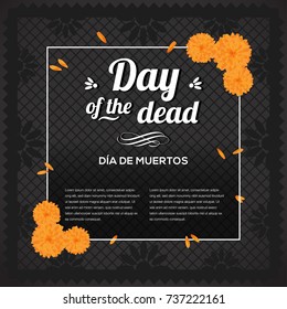 Day Of The Dead Black Composition - Copy Space