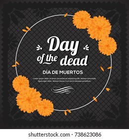 Day Of The Dead - Black Copy Space Composition