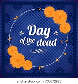 Day Of The Dead - Blue Composition