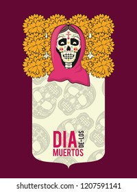 day of dead card