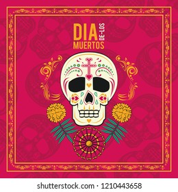 Day of the Dead card