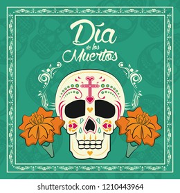 Day of the Dead card