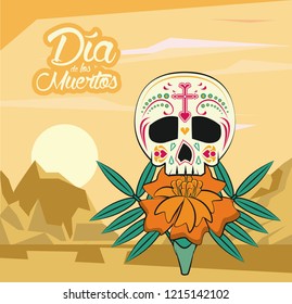 Day of the Dead card