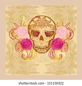 Day of the Dead card 