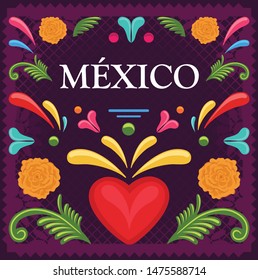 México Day Of The Dead - Copy Space Composition