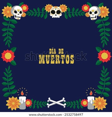 day of the dead decorative poster, day of the dead decoration