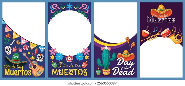 Day of Dead, Dia de los muertos background