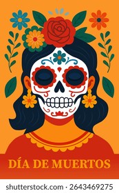 Day of the Dead. Dia De Muertos. Vector illustration.