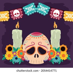 day of the dead festival mexican