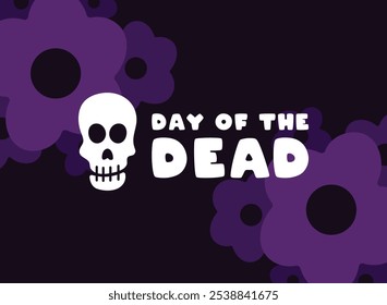 Day of The Dead. Flat design vector. Eps 10.