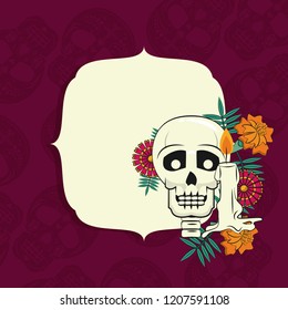 day of the dead frame