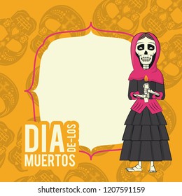 day of the dead frame