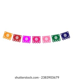 Day of the Dead icon vector set. Sugar Skull illustration sign collection. Holiday symbol or logo.