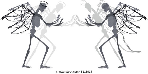 Day of the Dead illustration.
