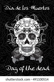 Day of the Dead, a Mexican festival. Dia de los Muertos. Vector illustration