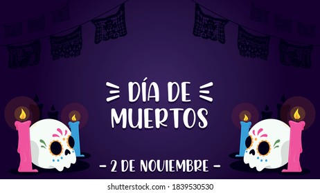 Day of the dead in Mexico