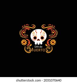 day of the dead mexico vector 