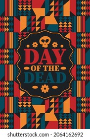 Day of the Dead in November. A holiday dedicated to the memory of the dead. Celebrate annual in Mexico and other Latin American countries. Mexican and Hispanic tradition pattern and texture with skull