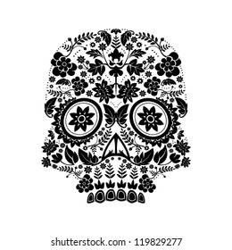 day of the dead skull