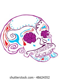 Day of the Dead Skull