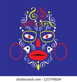 Day of the dead skull icon
