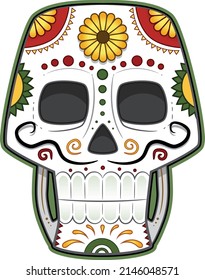 Ilustración del Día de la Calavera Muerta